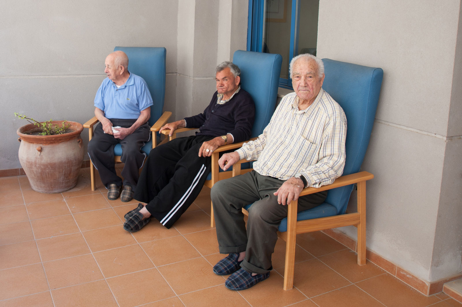 ancianos en residencias de mayores de almeria